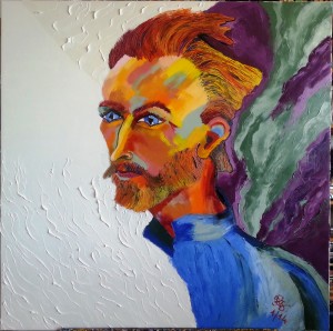 Vincent van Gogh portrait by Preciada Azancot